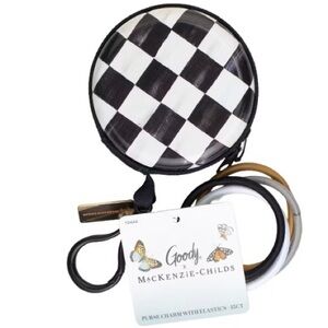 MacKenzie-Childs Black and White Travel Bag